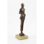 Josef Lorenzl, an Art Deco sculpture of a lady