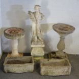 Garden ornaments and furniture