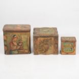 Three early 20th century tins,