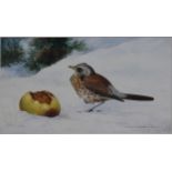 John Lewis Fitzgerald, Fieldfare in winter