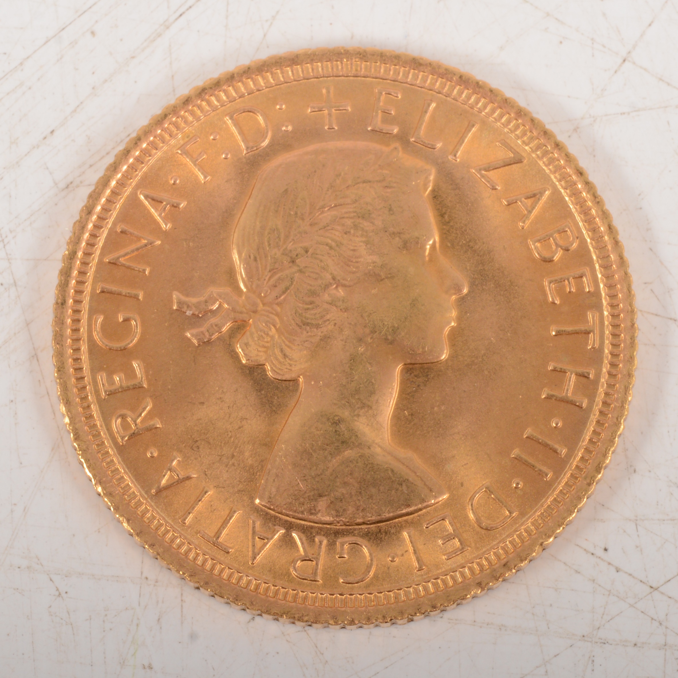 Elizabeth II gold Sovereign coin, 1966 - Image 2 of 2
