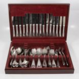 Stainless steel canteen of Viners cutlery,