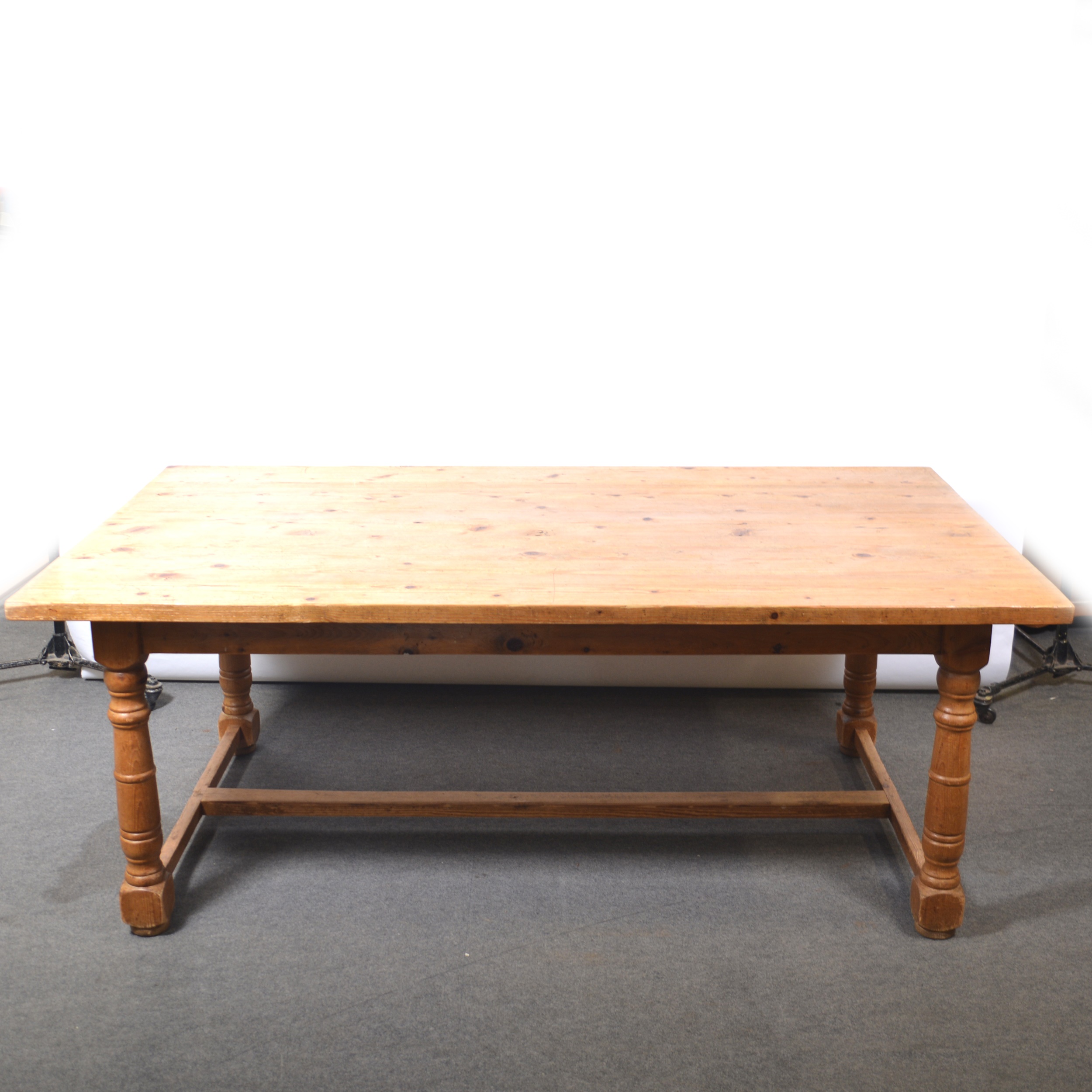 Large pine kitchen table