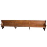 Oak bench,