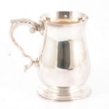 Silver tankard, Poston Products Ltd, Birmingham 1967.