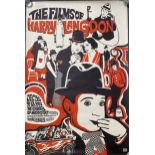 William Hogarth, The Films of Harry Langdon, exhibition poster, Dec 5th to 17th 1967