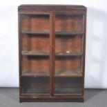 Mahogany display cabinet,