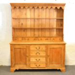 Pine Welsh dresser,