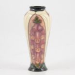 Moorcroft Pottery, 'Foxglove' vase.