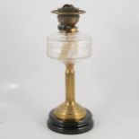 An oil lamp