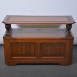 Oak monks bench,