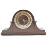 Oak mantle clock,