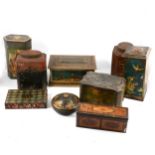 Collection of vintage tins