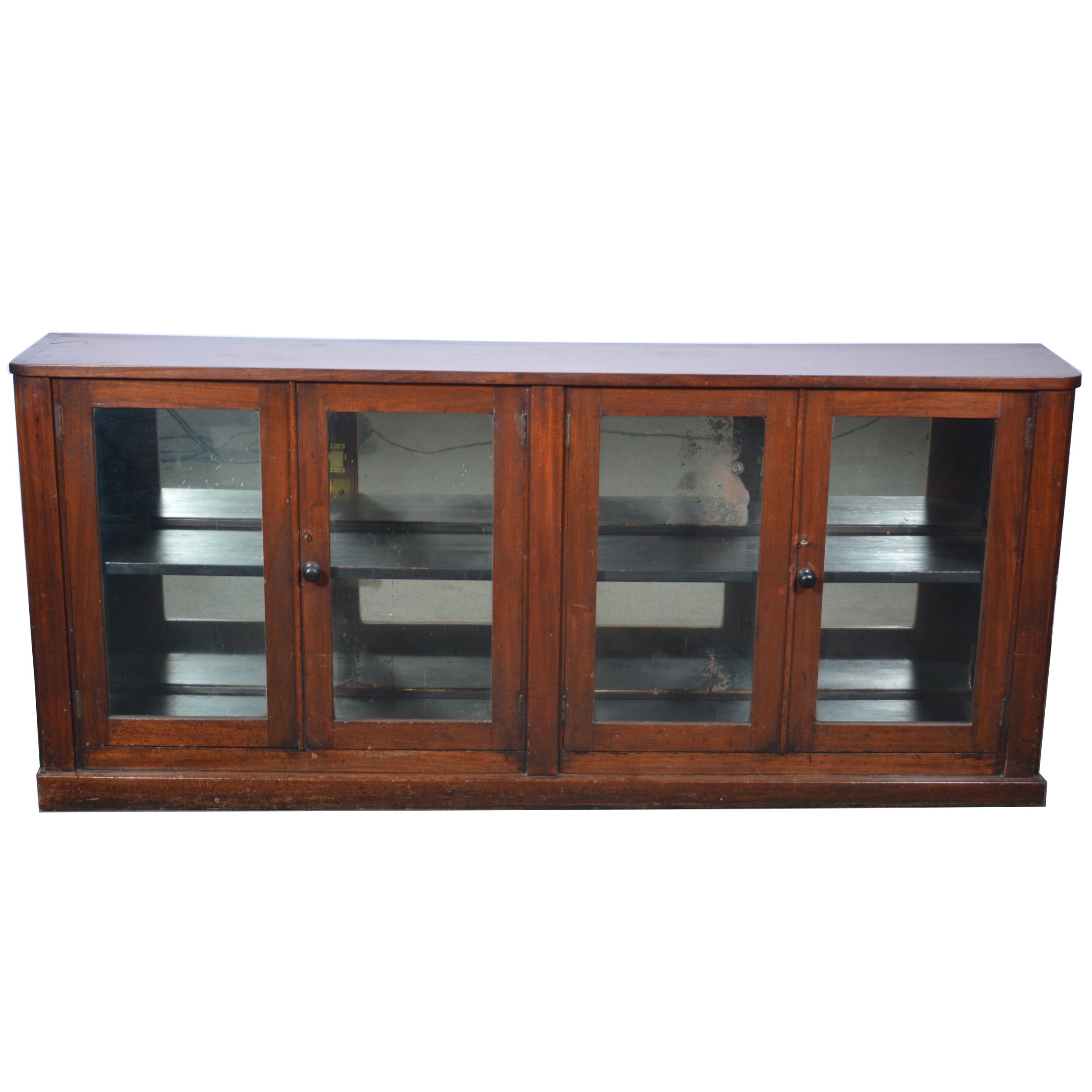 Victorian mahogany bookcase,