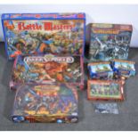 Warhammer Fantasy war-gaming sets; including Empire Battalion; Bretonnian Questing Knights etc