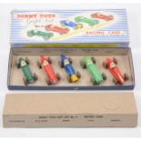 Dinky Toys die-cast model gift set no.4 Racing Cars, boxed