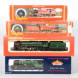 Four OO gauge model railway locomotives