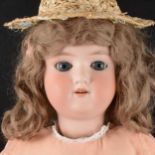 Armand Marseille, Germany, bisque head doll, 390 head stamp,