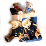 A collection of Twenty modern teddy bears, various makers.