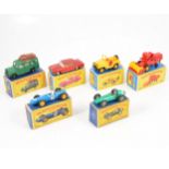 Six boxed Lesney Matchbox Series models