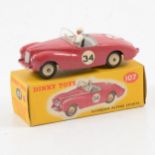 Dinky Toys die-cast model no.107 Sunbeam Alpine Sports