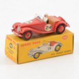 Dinky Toys die-cast model no.108 MG Midget Sports racing car