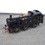 A well-built 3.5inch gauge live steam tank locomotive, LMS, 7164, 0-6-0 black