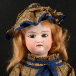 Armand Marseille, Germany, bisque head doll, 390 head stamp