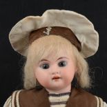 Armand Marseille, Germany, bisque head doll, 1894 head stamp