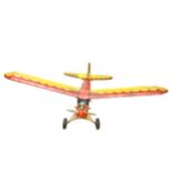 JUNIOR 60 model complete with SPEKTRUM R/C powered by PAW 60 R/C diesel.