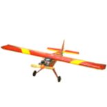 WOT 4 Red and Yellow model with SPEKTRUM R/C and OS FP 40 R/C glow no wing
