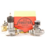 FORSTER .29 SPARKIE with 2 coils, condensers, and O&R 60. NN