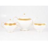 Wedgwood tea set and Royal Crown Derby teaware,