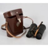 Pair of Carl Zeiss Jena binoculars, serial no.5858714, with case.