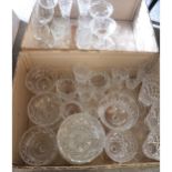 Quantity of table glass,