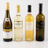 Assorted white and dessert wines