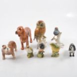 Beswick, Karl Ens and Sylvac animal figurines.