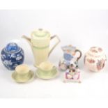 Quantity of decorative and household ceramics