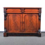 Victorian mahogany chiffonier