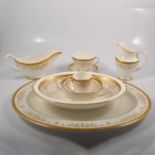 Royal Doulton 'Belmont' pattern part dinner and tea service.