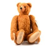Dean's Rag Book Freebie II teddy bear, light brown, jointed limbs limited edition 56/300