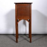 Oak sewing cabinet,