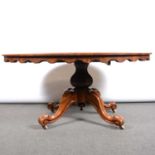 Rosewood dining table,