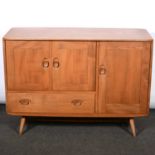 Ercol elm and beech sideboard,