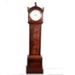 Regency mahogany longcase clock,