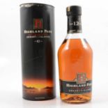 Highland Park, 12 year old, single Orkney Islands malt whisky