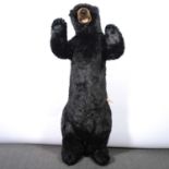 Ditz Designs large brown bear soft model, with tag, 140cm tall.
