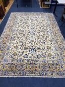 A Kashan carpet 360 x 250cm