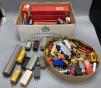 A quantity of Hornby OO gauge model railway and a small collection of Matchbox and other die cast