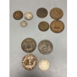 Canada, 19th century coins and tokens, 25 Cents 1883H and 1872H, both VF, 10 Cents 1880H, VF, Nova